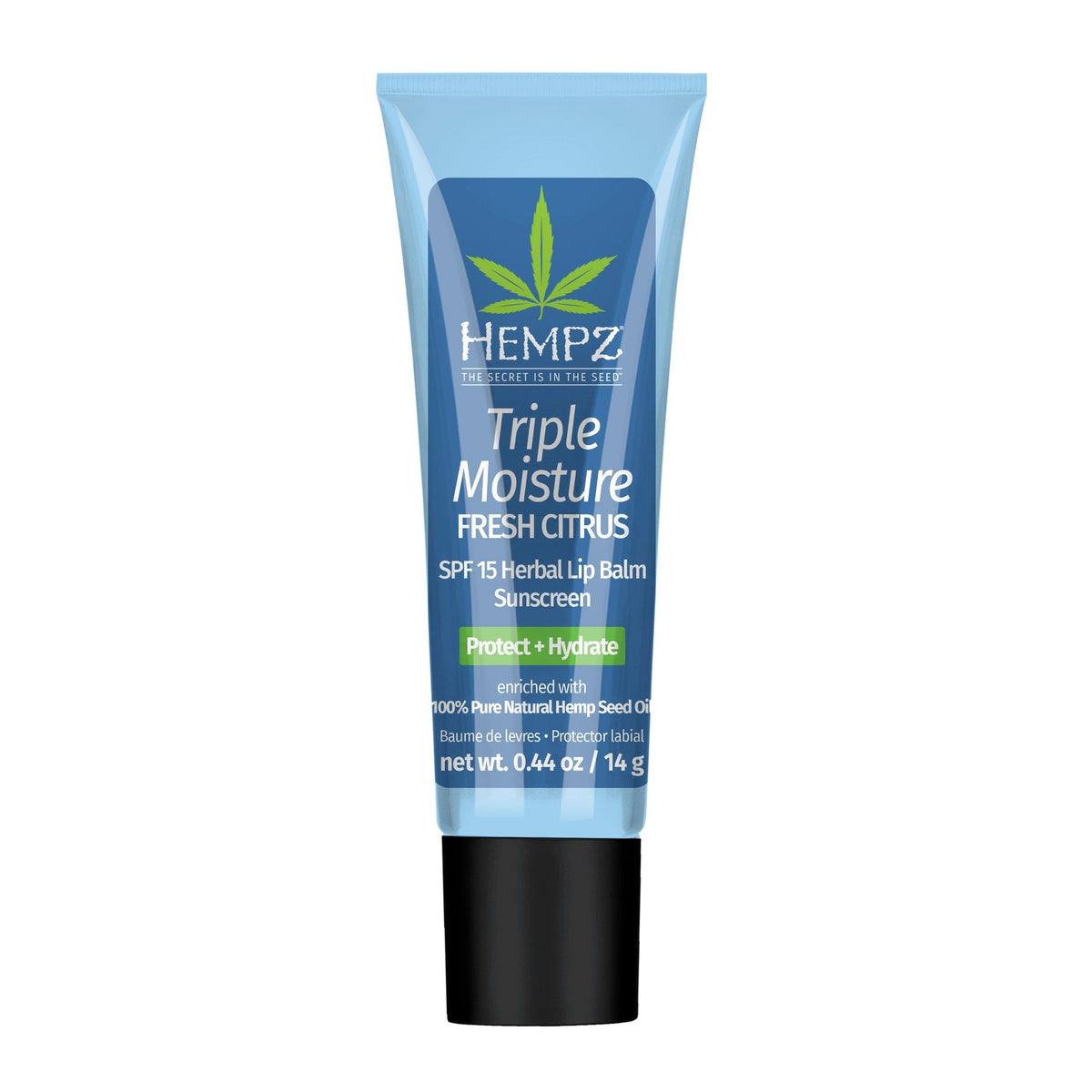 Hempz Triple Moisture Fresh Citrus SPF 15 Lip Balm 0.44oz