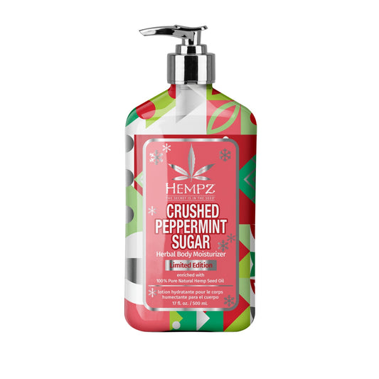 Hempz Crushed Peppermint Sugar Lotion 17oz