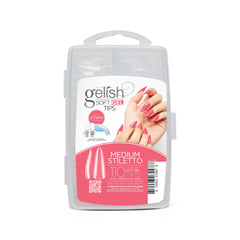 Gelish Soft Gel Tips - Medium Stiletto