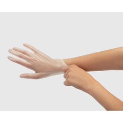 Fromm Clear Vinyl Gloves - 100pk