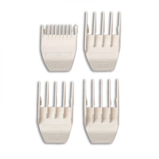 Wahl Peanut Cutting Guides 4pk - White