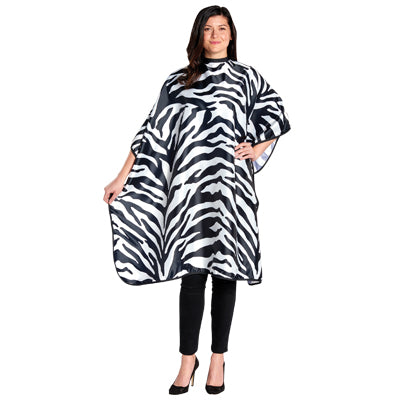 Salonchic Zebra Styling Cape (4059)