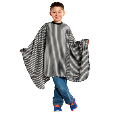 Scalpmaster Kids Striped Barber Cape (4130)