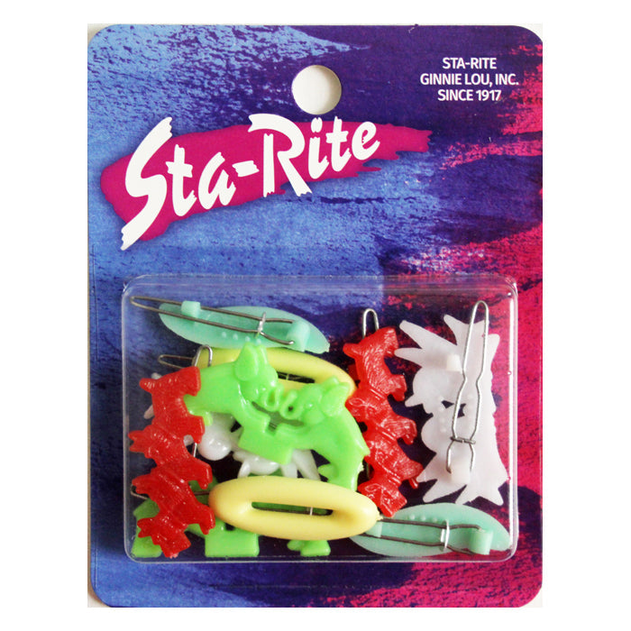 Sta-Rite Wire Back Barrettes Assorted 10pk #432