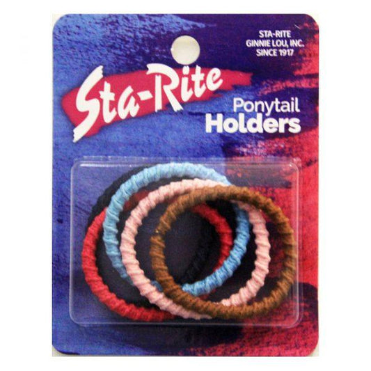 Sta-Rite Metal-Free Ponytail Holder With Thread Wrap #4400