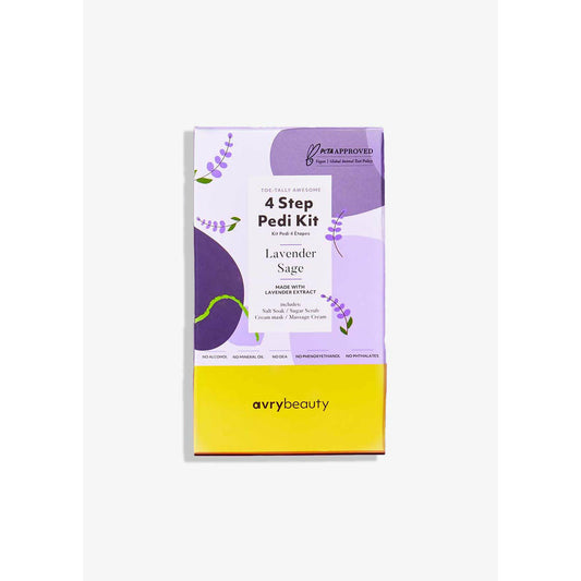 Avry 4 Step Pedi Kit - Lavender Sage