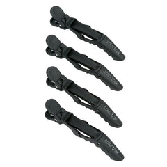 Betty Dain Croc Clips - Black (4pk)