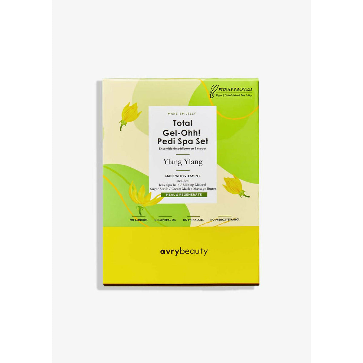 Avry Gel Ohh Jelly Spa Pedi 5 Step - Ylang Ylang