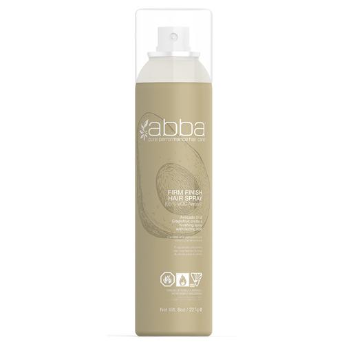 abba Firm Finish Hair Spray Aerosol 8oz