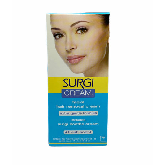 Surgi Facial Hair Remover Extra Gentle Cream 1oz