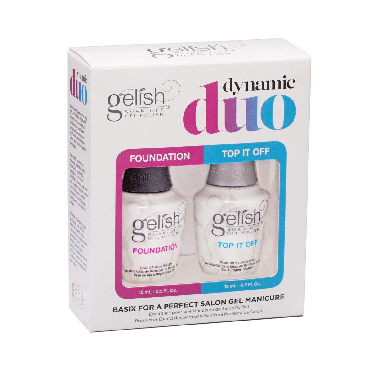 Gelish Dynamic Duo Top + Base