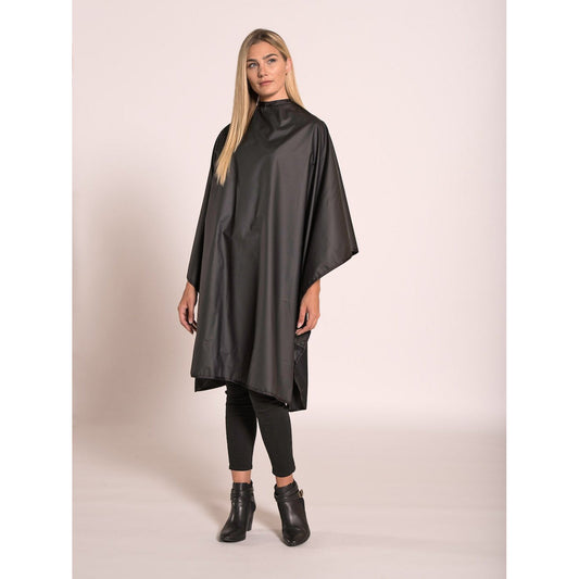 Betty Dain Satin All-Purpose Cape - Black Snap