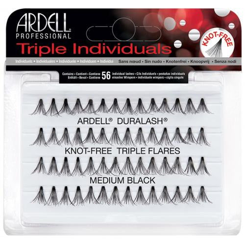 Ardell Knot Free Triple Flare Medium Black