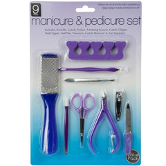 9 Piece Mani-Pedi Set