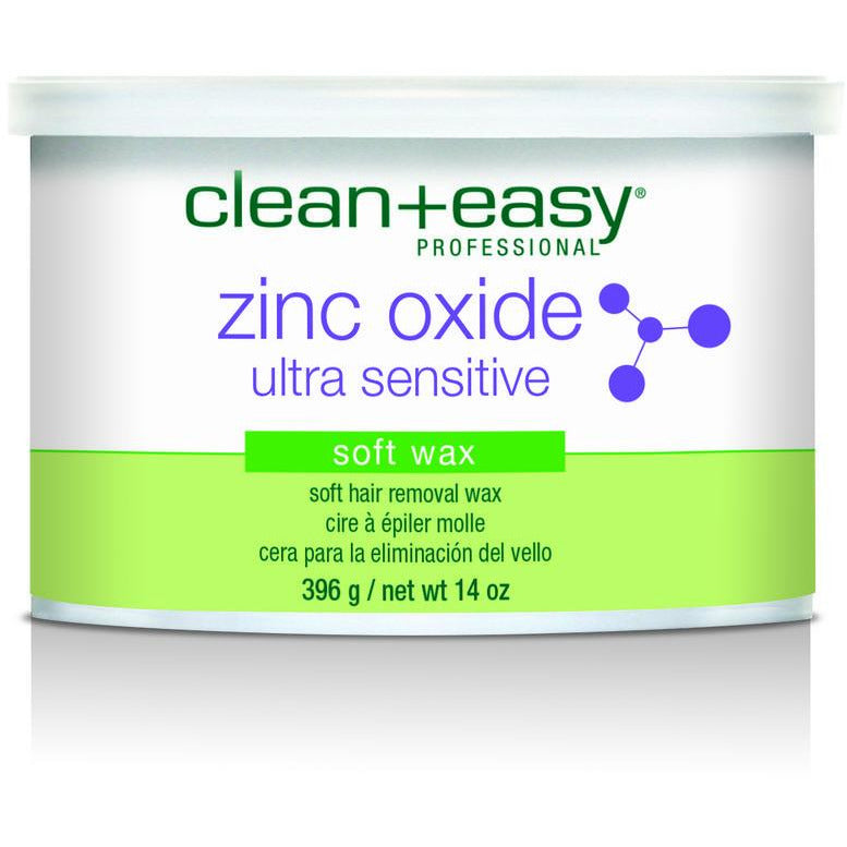 Clean + Easy Zinc Oxide - Ultra Sensitive Wax 14oz