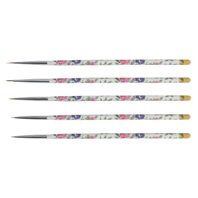 DL Pro 5pc Floral Detailing Brush Set (DL-C403)