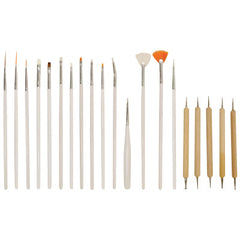 DL Pro 20pc Nail Art Tool Set (DL-C443)