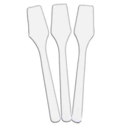 Fantasea White Spatulas 2 1/2" (FSC221) - 25pk