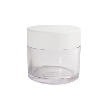 Fantasea White Lid Acryic Jar (FSC391) - 1.7oz