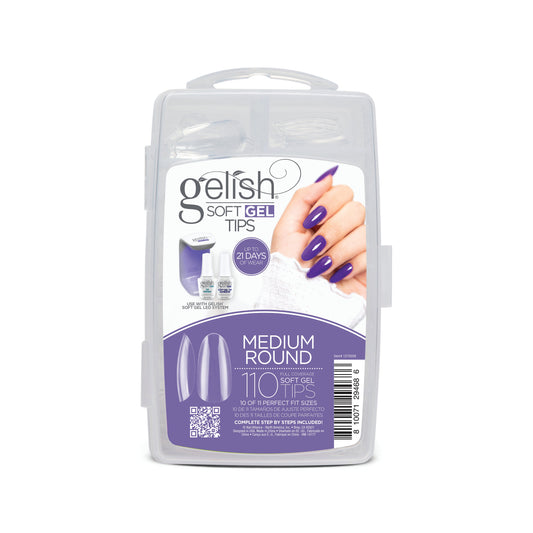 Gelish Soft Gel Tips - Medium Round