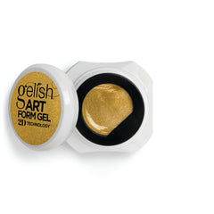 Gelish Art Form Gel - Effects Gold Metallic 5g