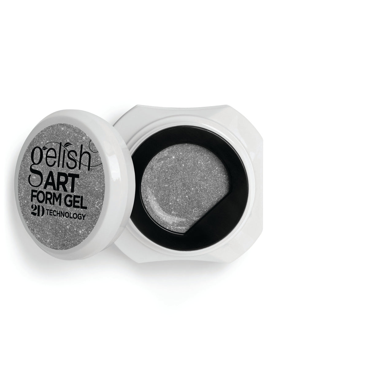 Gelish Art Form Gel - Effects Silver Shimmer 5g