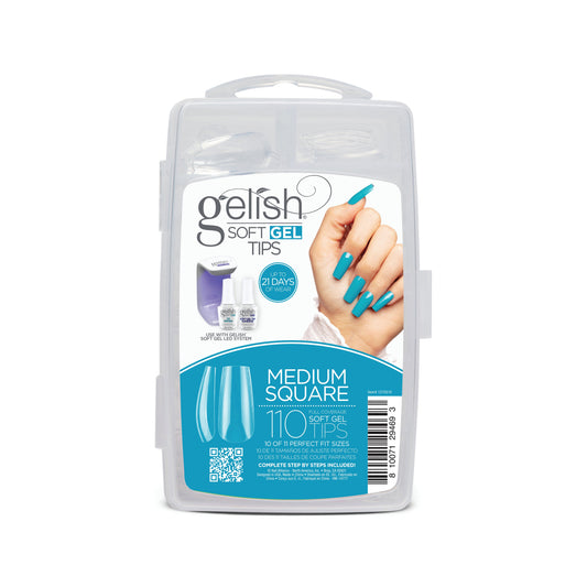 Gelish Soft Gel Tips - Medium Square