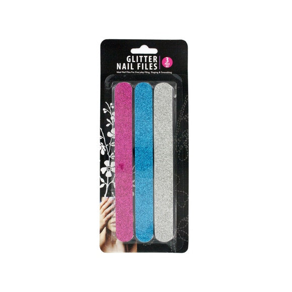 Glitter Nail File Set