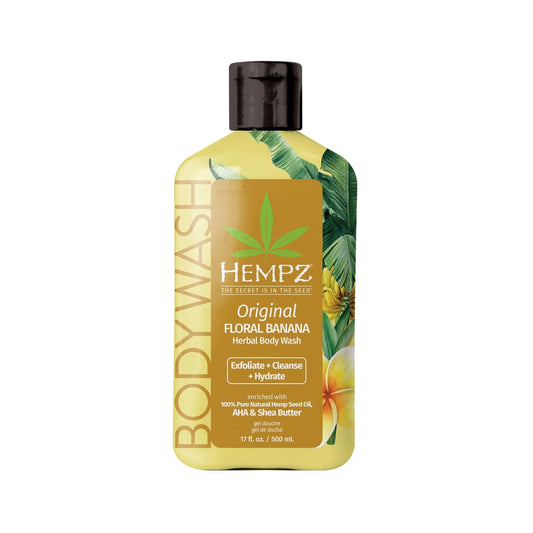 Hempz Original Floral Banana Herbal Body Wash 17oz