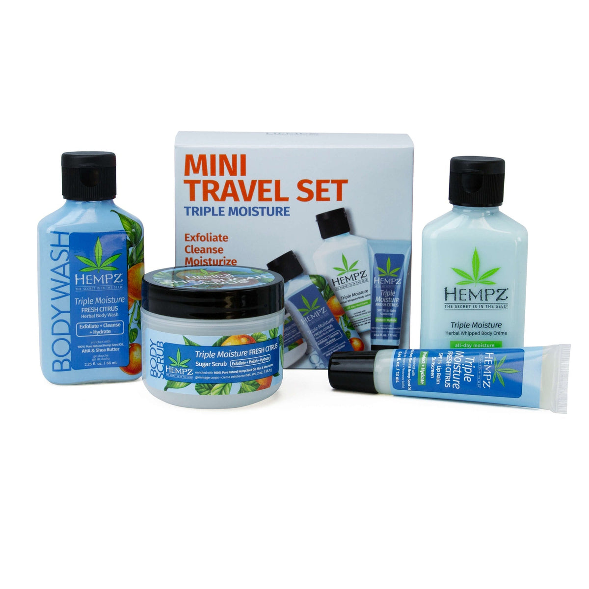 Hempz Mini Travel Set - Triple Moisture