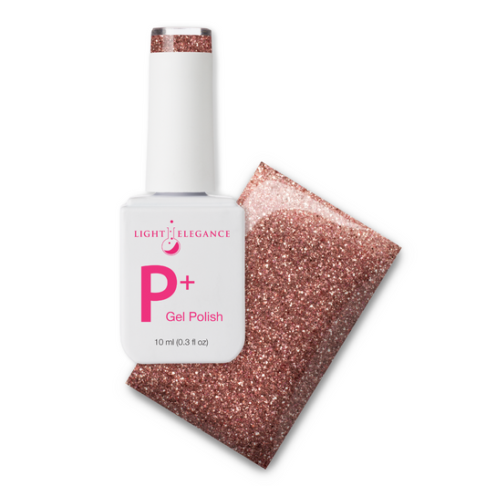 Light Elegance - P+ Diamond In The Rough Glitter Gel Polish (10ml)