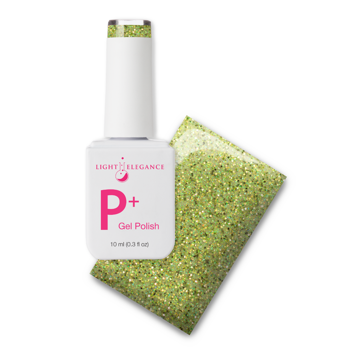 Light Elegance - P+ Peace And Love Glitter Gel Polish - 10ml