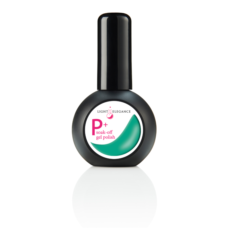 Light Elegance - P+ Night Terror Teal Color Gel Polish (15ml)