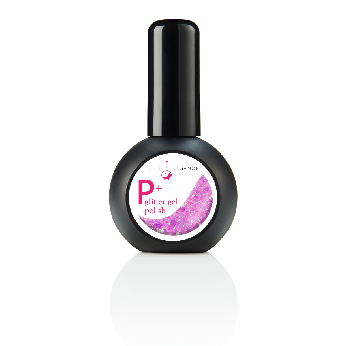 Light Elegance - P+ Pixie Purple Glitter Polish (15ml)