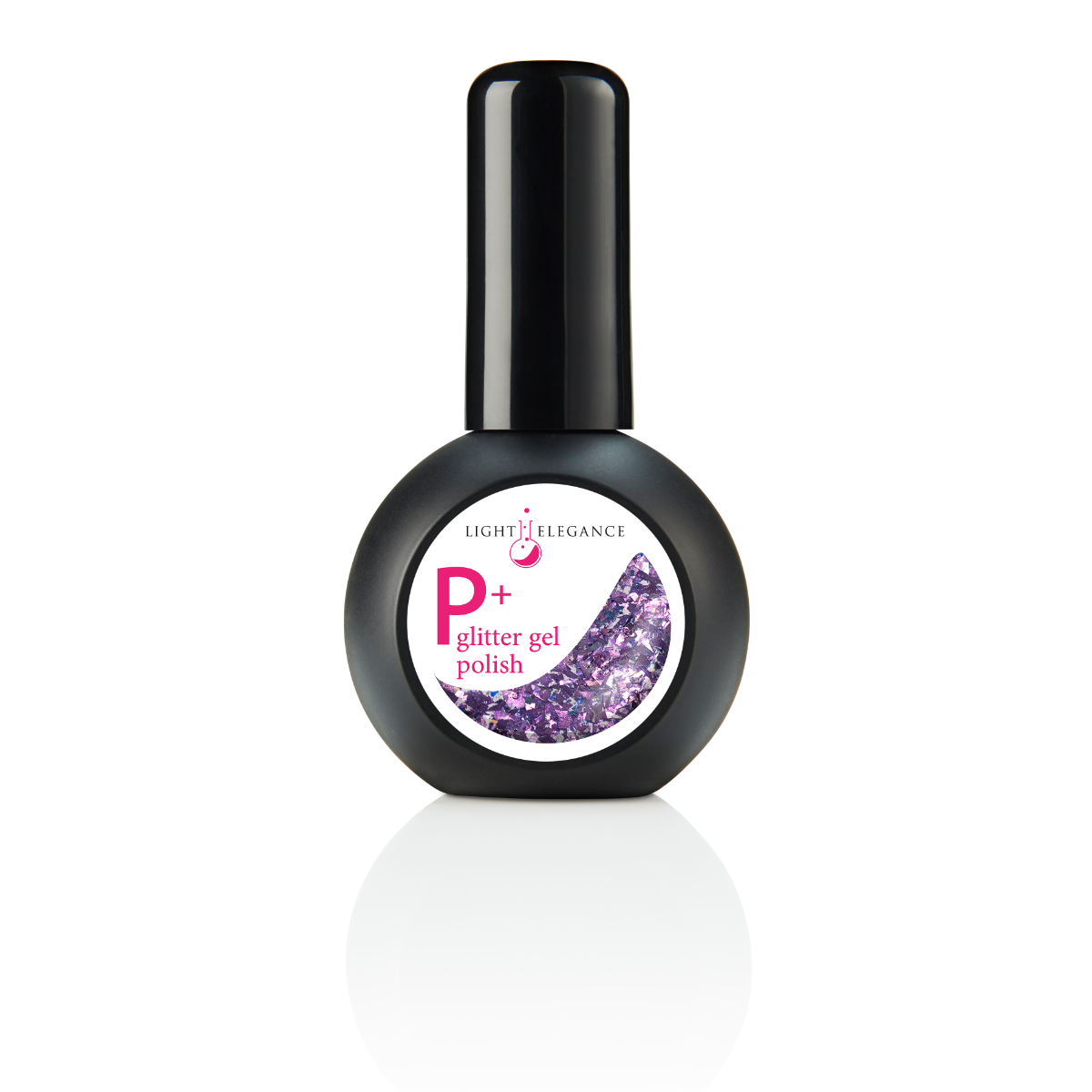 Light Elegance - P+ Questionable Motives Glitter Gel Polish (15ml)