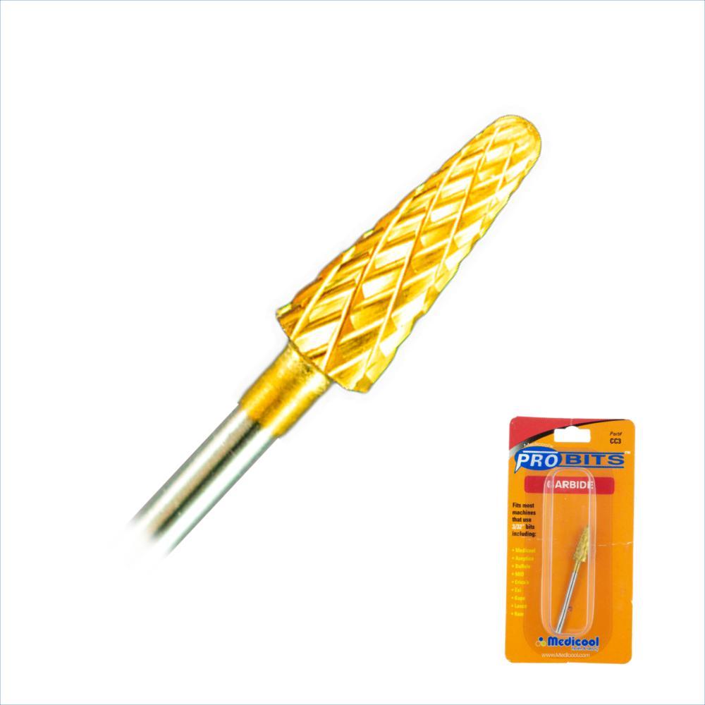 Medicool Gold Carbide Cone Bit - CC3