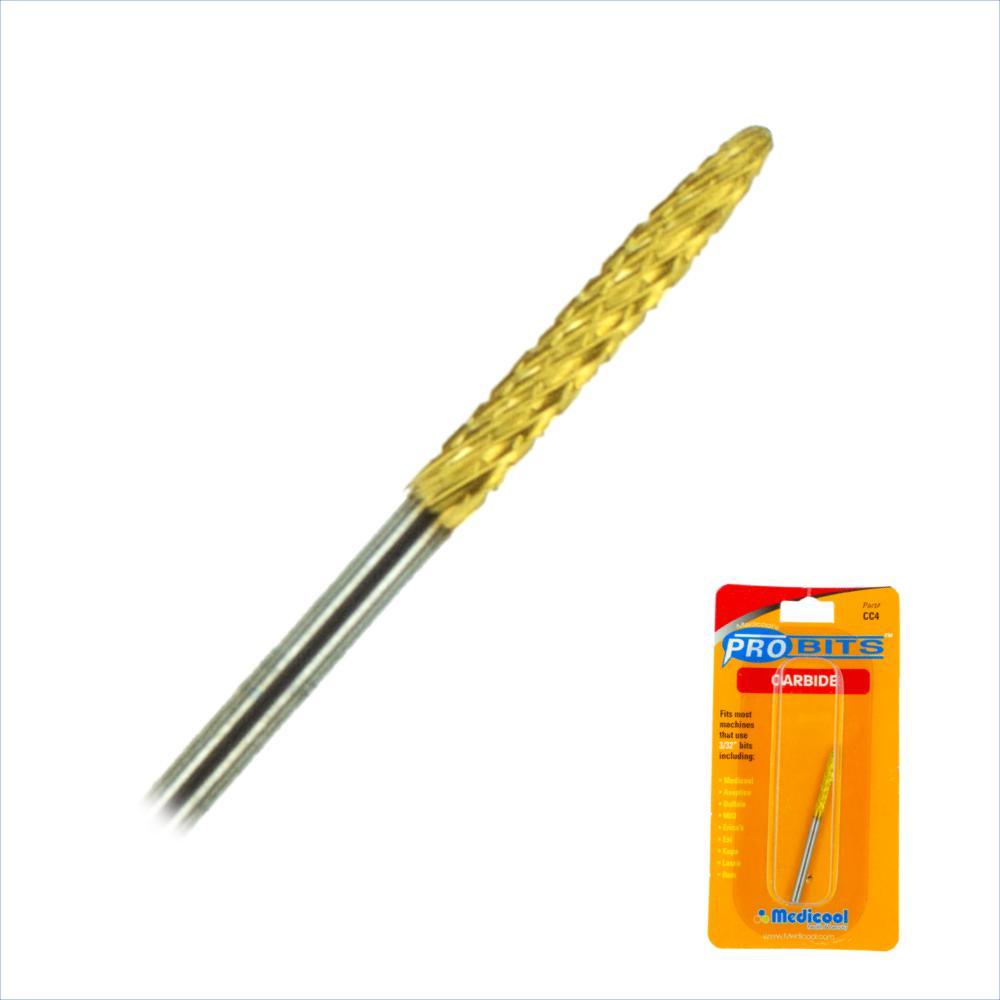 Medicool Gold Carbide Tapered Cone Bit - CC4