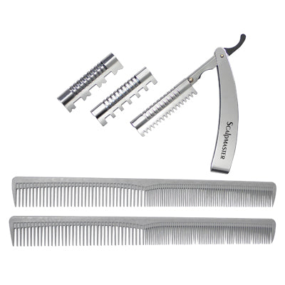 Scalpmaster Hair Styling Razor Kit (SC-RZKT)