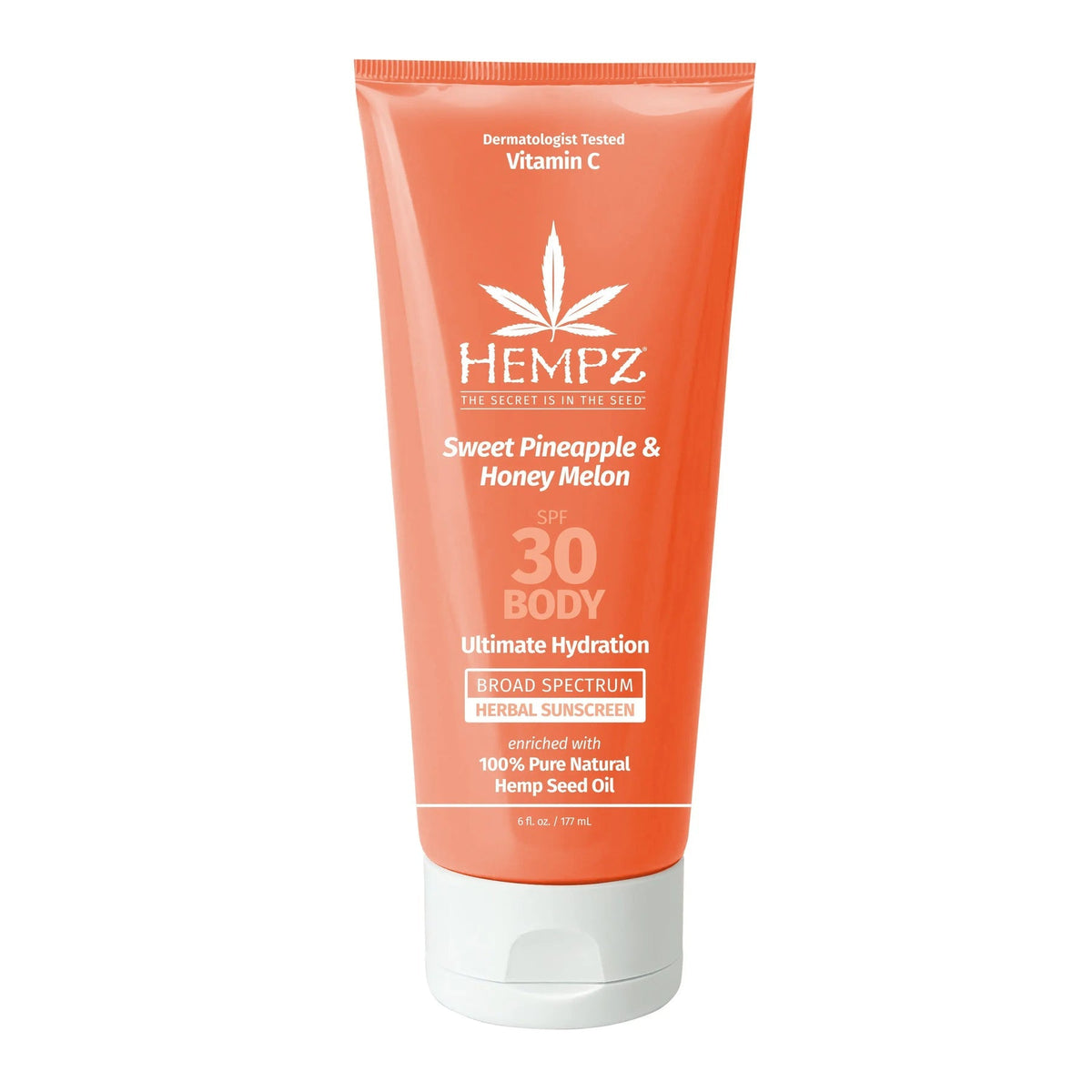 Hempz SPF 30 Sunscreen - Sweet Pineapple & Honey Melon 6oz