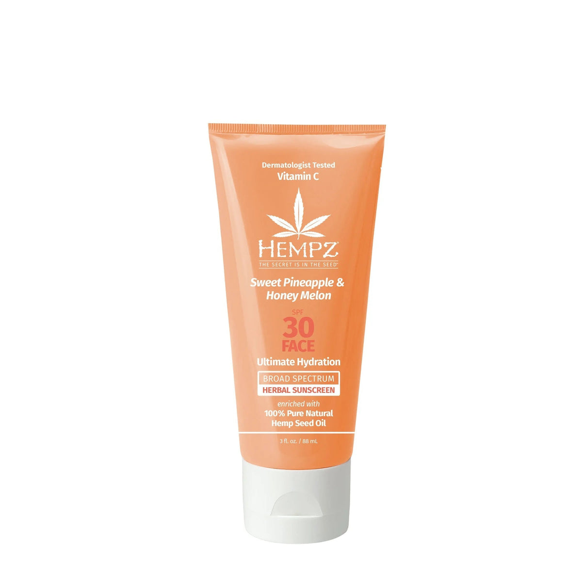 Hempz SPF 30 Facial Sunscreen - Sweet Pineapple & Honey Melon 3oz