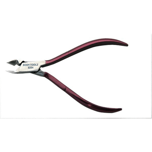 Body Toolz 1/2 Jaw Cuticle Nipper Springless BT8204