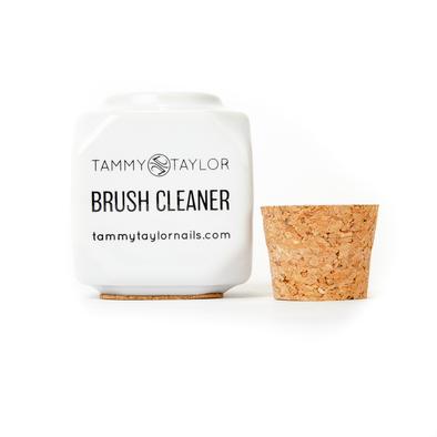 Tammy Taylor Deep Ceramic Dappen Dish - Brush Cleaner White