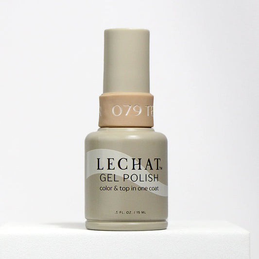 LeChat Gel Polish Color & Top In One Coat .5oz - Tea & Sugar