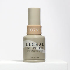 LeChat Gel Polish Color & Top In One Coat .5oz - Tea & Sugar