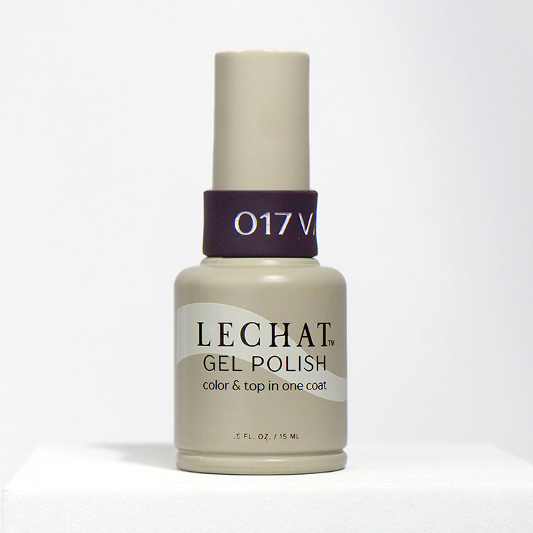 LeChat Gel Polish Color & Top In One Coat .5oz - Vampy