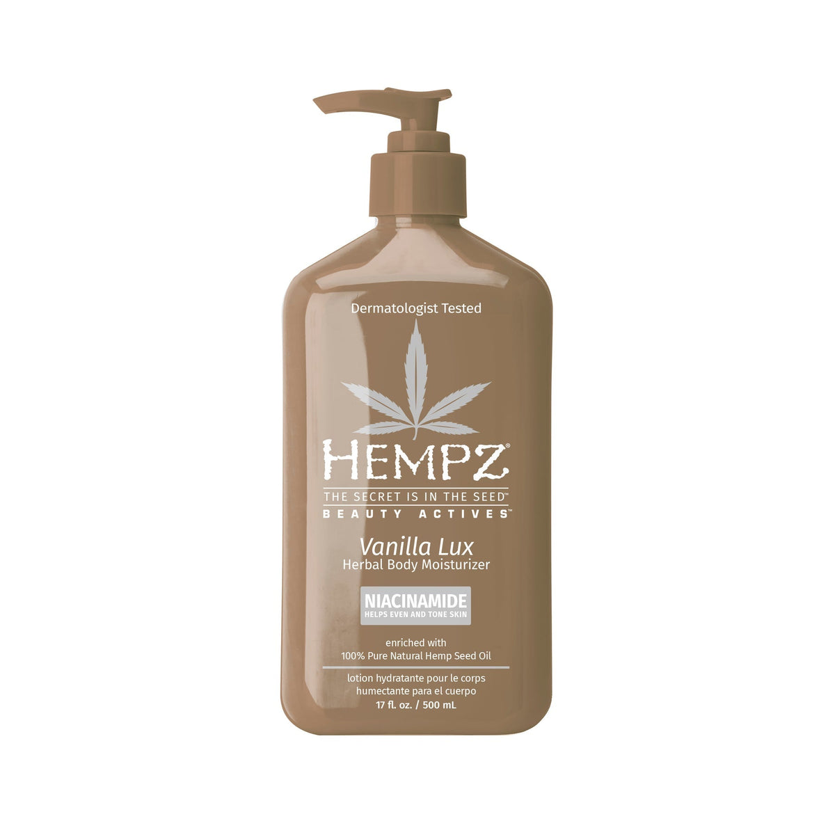 Hempz Vanilla Lux Body Moisturizer Lotion