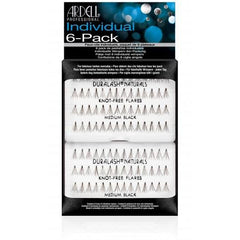 Ardell Individual Knot-Free Black - Medium 6pk