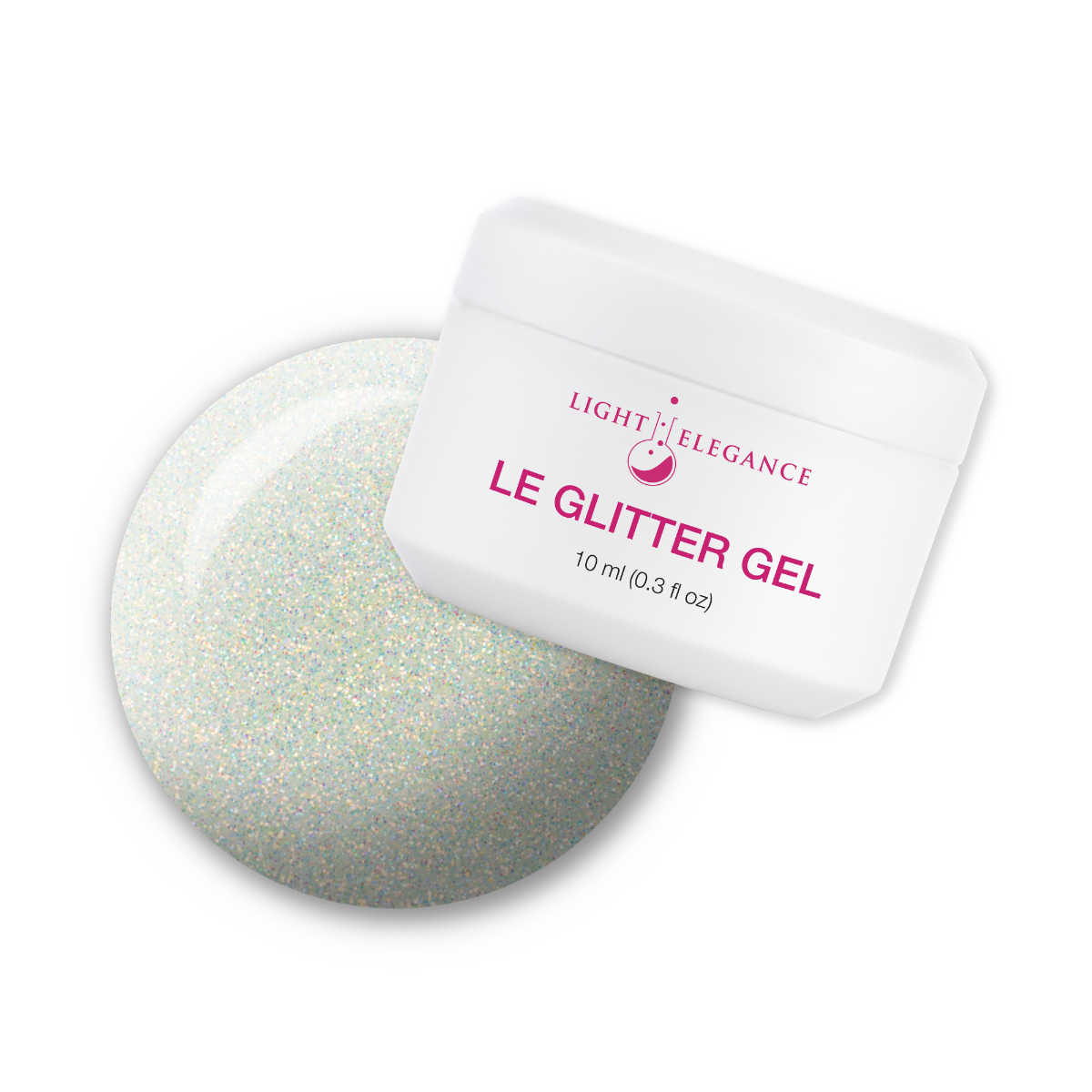 Light Elegance - Beachy Glitter Gel - 10ml