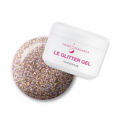 Light Elegance - Champagne Glitter Gel 10ml