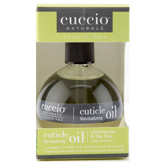 Cuccio Revitalizing Cuticle Oil 2.5oz - Lemongrass & Tea Tree